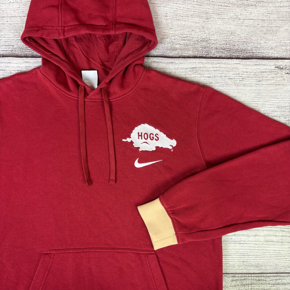 Nike Arkansas Razorbacks "Hogs" Embroidered Hoodie